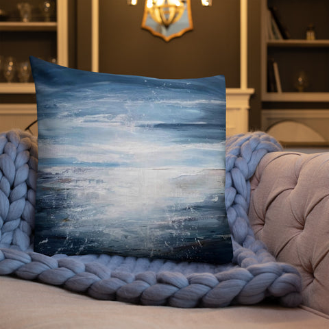 Bluish Pillow